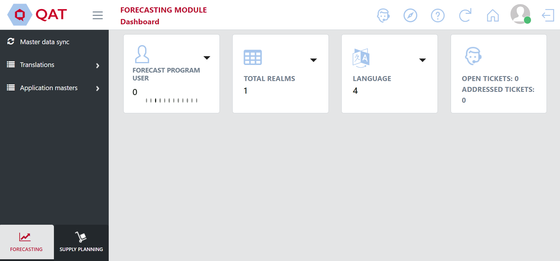 App Level Admin Dashboard