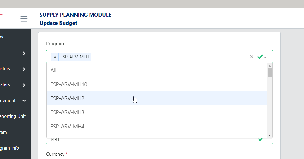 Multiple Program