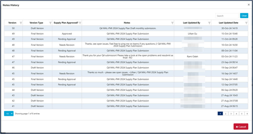 Version Notes